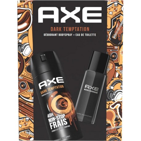 Axe Coffret Dark Temptation Déodorant 200ml & Eau de toilette 100ml