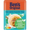 BEN'S ORIGINAL Riz à la crème de coco façon thaï 220g