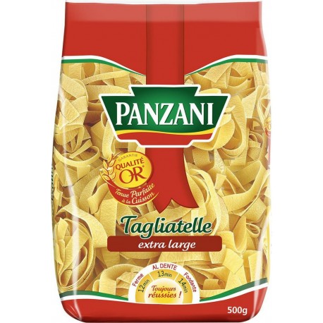Panzani Tagliatelles Extra Large 500g (lot de 5)