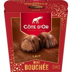 Boite de chocolat Côte d'Or Bouchée au lait 197g