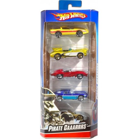 HOT WHEELS COFFRET 5VOITURES 0074299018060