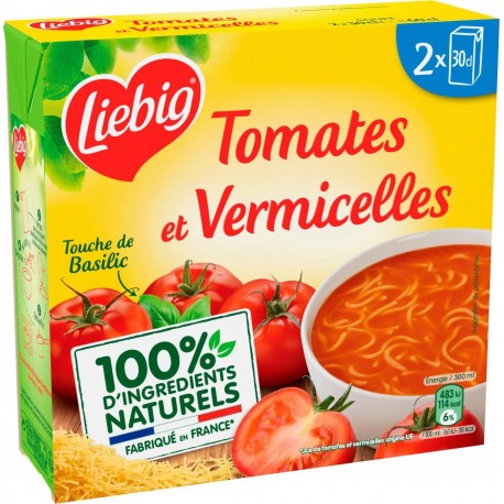 LIEBIG 2X30CL TOMATE PATES BASIL