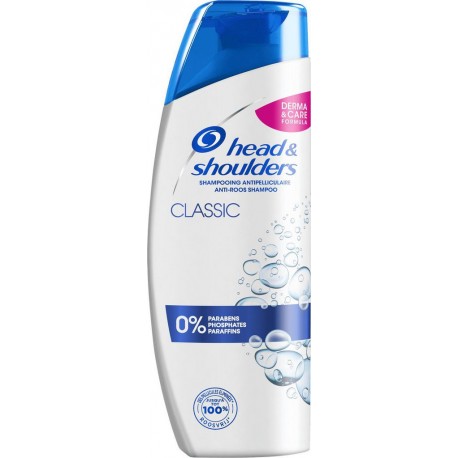 Head & Shoulders Shampooing Antipelliculaire Classic 280ml (lot de 4)