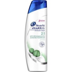 Head & Shoulders Shampooing Antipelliculaire + Après Shampooing 2 in 1 Anti-Démangeaisons 255ml (lot de 4)