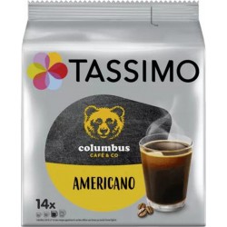 Tassimo Dosettes Columbus Americano x14 116g