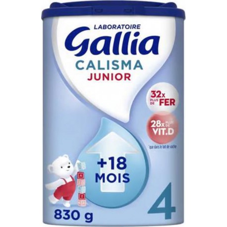 GALLIA JUNIOR 4 DES 24MOIS 830g