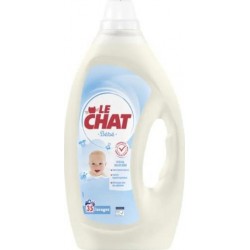 LE CHAT Lessive Liquide Bébé et Peaux Sensibles 1.575L