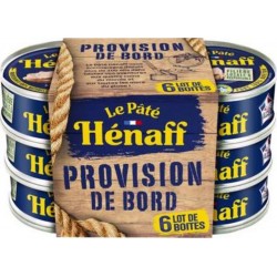 Hénaff Pâté pur porc 6x78g