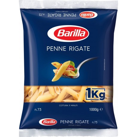 Barilla Pâtes penne rigate 1Kg