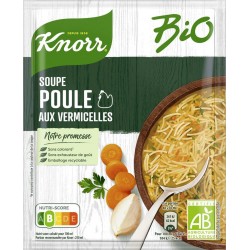 KNORR DESHY POULE AUX VERMICELLES BIO 36g
