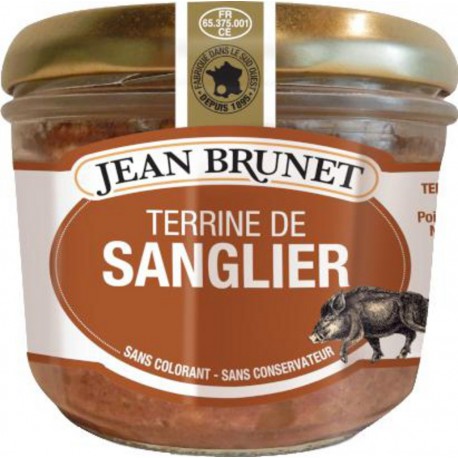 Jean Brunet Terrine sanglier 180g
