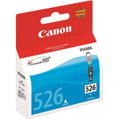 Canon Cartouche d’Encre Pixma 526 Cyan (lot de 2)