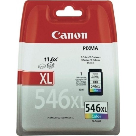 Canon Cartouche d’Encre Pixma 546 XL Color (lot de 2)