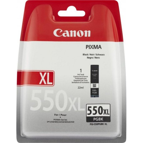 Canon Cartouche d’Encre Pixma 550 XL PGBK Noir (lot de 2)