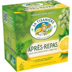 La Tisanière APRES REPAS INFUSION SACHETS INDIVIDUELS x20 CITRON 37g