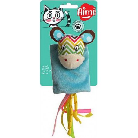 Aimé LA VACHE DOUDOU CAT TOY