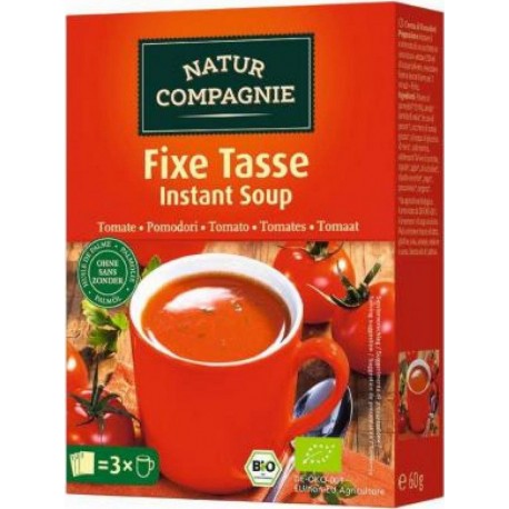 Natur Compagnie Soupe Instantanée Tomate 3x20g (carton de 12)