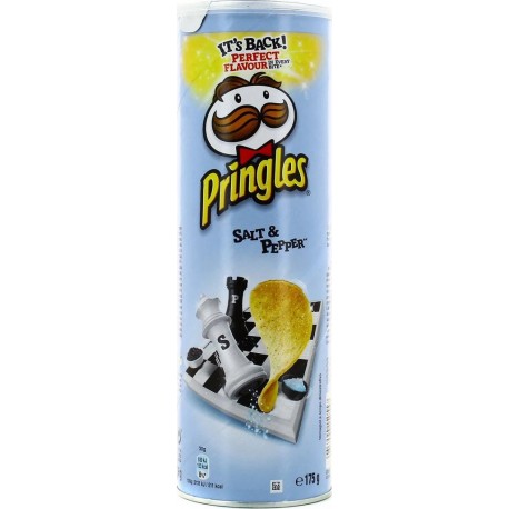 PRINGLES SALT&PEPPER 175G