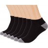 Dim EcoDim Chaussettes Sport Gris Noir Taille 40 à 45 (lot de 6 paires)