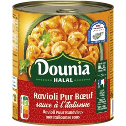 HALAL D. 800G RAVIOLI PUR BOEUF