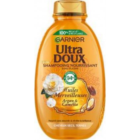 Garnier Ultra Doux Le Shampooing Merveilleux Huile d’Argan et Camélia 300ml