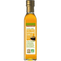 Ethiquable Huile vierge de sésame toaste Bio 25cl