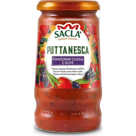 SACLA SAUCE ITALIENNE PUTTA NESCA 345g