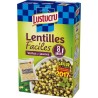 LUSTUCRU LENTILLES VERTES JAUNES 2x150g 300g