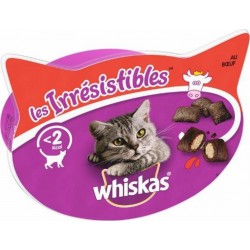 Whiskas Les Irrésistibles Friandises Au Boeuf Pour Chat 8x60g 480g