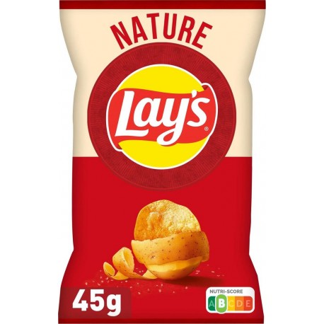 NC LAY S 45G CHIPS SEL