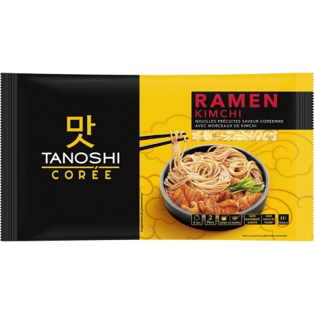 TANOSHI COREE RAMEN KIMCHI 360G