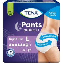 TENA Culottes Plus Night Large x12