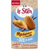 LE STER Madeleines Coquilles à la Vanille - 30% de Sucre 12 madeleines 300g