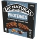 EAT NATURAL Barres Céréales Protéines Cacahuètes et Chocolat Noir Sans Gluten 3x40g 120g