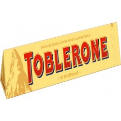 TOBLERONE Barres de chocolat nougat miel amandes la barre de 360g