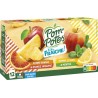 POM'POTES Compote à la fraîche multi variétés 12 gourdes