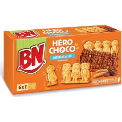BN Biscuits chocolat au lait les 6 sachet de 2 pièces
