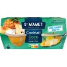 ST MAMET Fruits au Sirop Cocktail Coco Sans Sucres Ajoutés les 4 pots de 113g