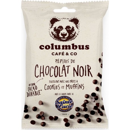 SAINTE LUCIE Pépites de chocolat noir 40g