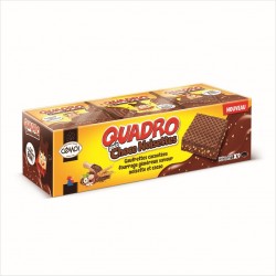 QUADRO Gaufrette tout chocolat 187g