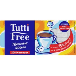 TUTTI FREE Sucre Morceaux 290g