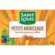 SAINT LOUIS Sucre de Canne Morceaux Non Raffiné Equitable 1Kg