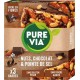 PURE VIA Barres nuts chocolat et pointe de sel les 3 barres de 35g