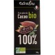 NATURALINE Tablette de pure pâte bio de cacao 100% la tablette de 100g