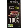 NATURALINE Tablette de pure pâte bio de cacao 100% la tablette de 100g