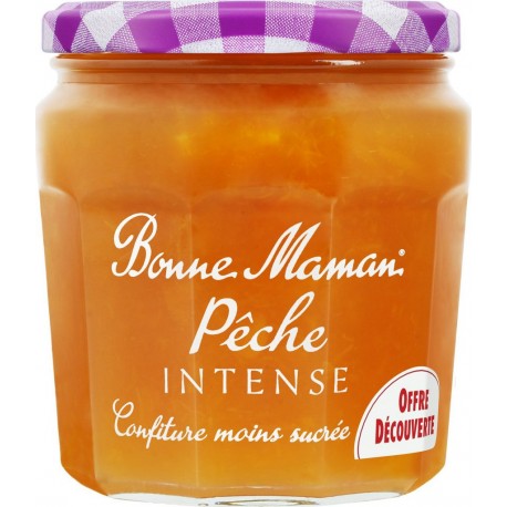 BONNE MAMAN Confiture pêche intense 335g