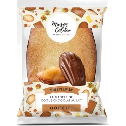 MAISON COLIBRI Madeleine Coque Chocolat au Lait Noisette 60g