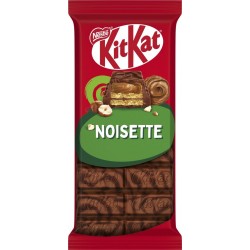 KITKAT Tablette de chocolat noisette la tablette de 99g