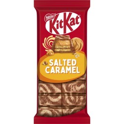 KITKAT Tablette de chocolat caramel salé la tablette de 99g