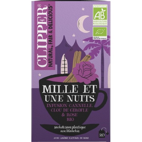 CLIPPER Infusion mille et une nuit bio 40g